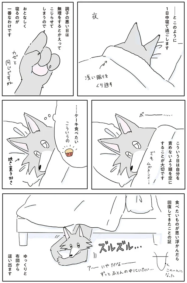 『眠れぬ夜はケーキを焼いて』より