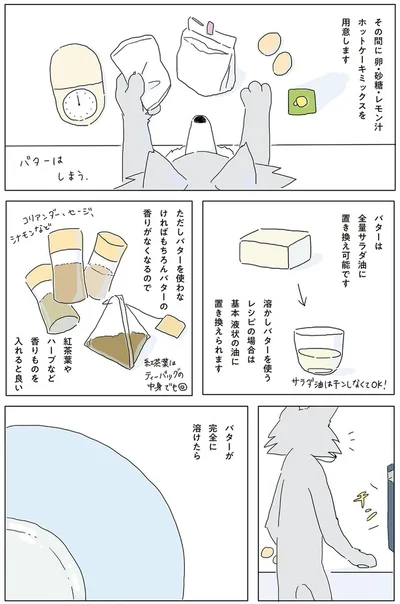 『眠れぬ夜はケーキを焼いて』より