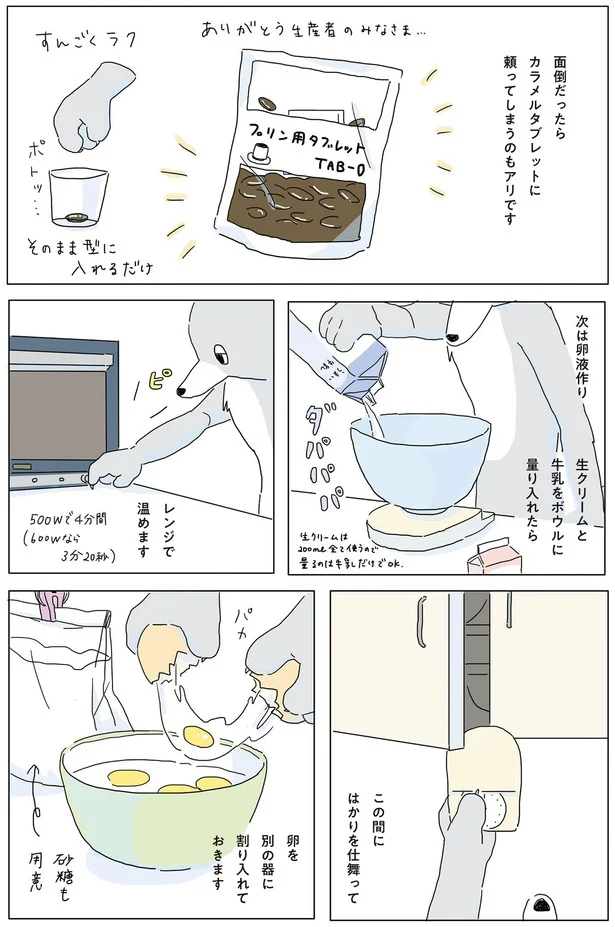 『眠れぬ夜はケーキを焼いて』より