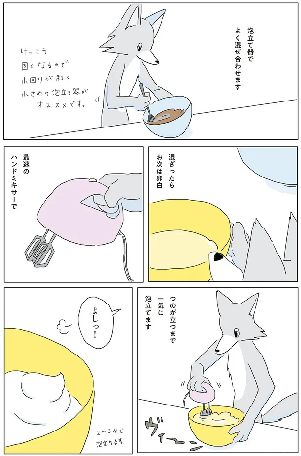 『眠れぬ夜はケーキを焼いて』より