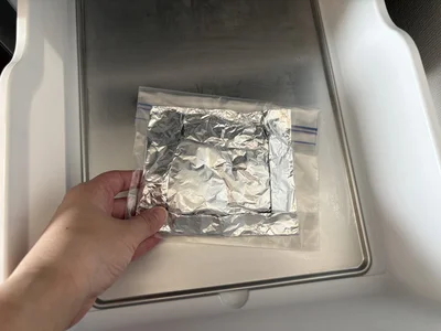 冷凍庫で凍らせます（▶次は解凍方法）