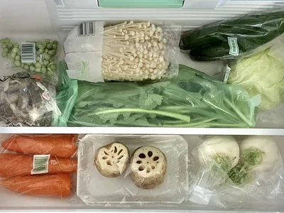 野菜が無造作に並んで残念な状態…（▶準備するものをチェック）