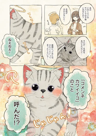 名前をあげられなくて…