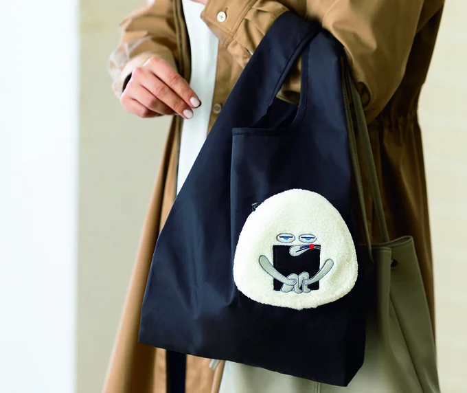おにぎりぼうやがチャームになるエコバッグ