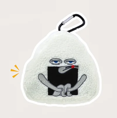 ふんわりしたぬいぐるみチャームに！