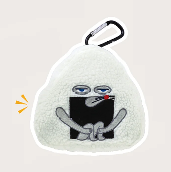 ふんわりしたぬいぐるみチャームに！