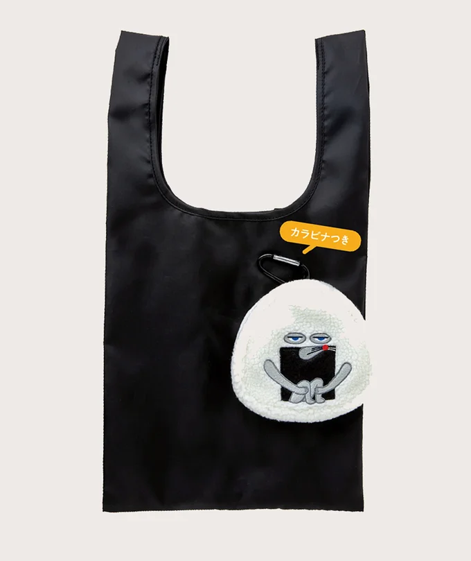 おにぎりぼうやにエコバッグを収納できる！