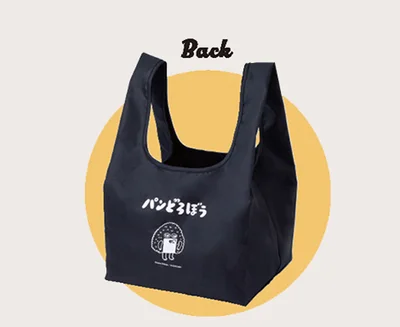 バックにはイラストも