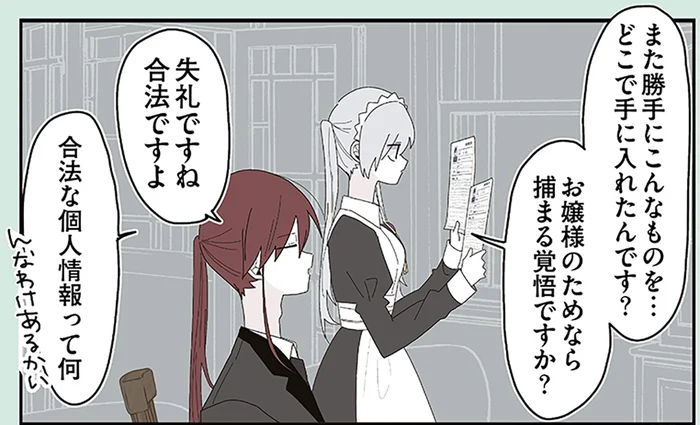 学校生活も筒抜け？偏愛執事が探るお嬢様と男子学生の関係／ミカヅキのお嬢様備忘録 VOL.2（7）