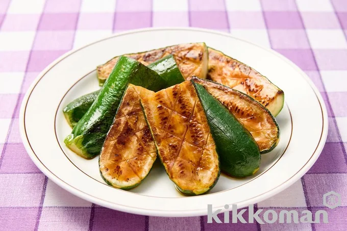 ズッキーニのしぼ生ステーキ