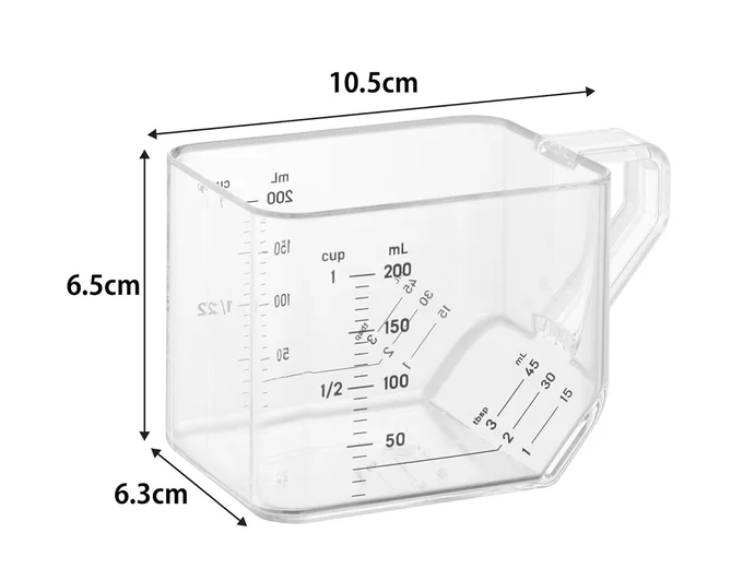 大さじも量れる 計量カップ