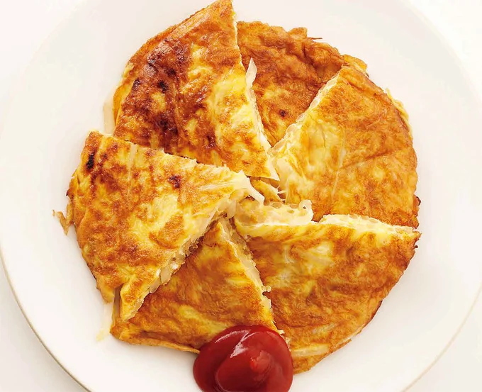 ふたをしてふんわり蒸し焼きに