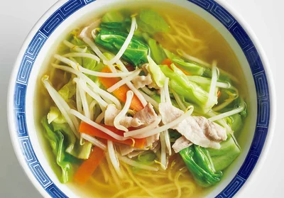 もやしのタンメン（料理・市瀬悦子、撮影・鈴木泰介）