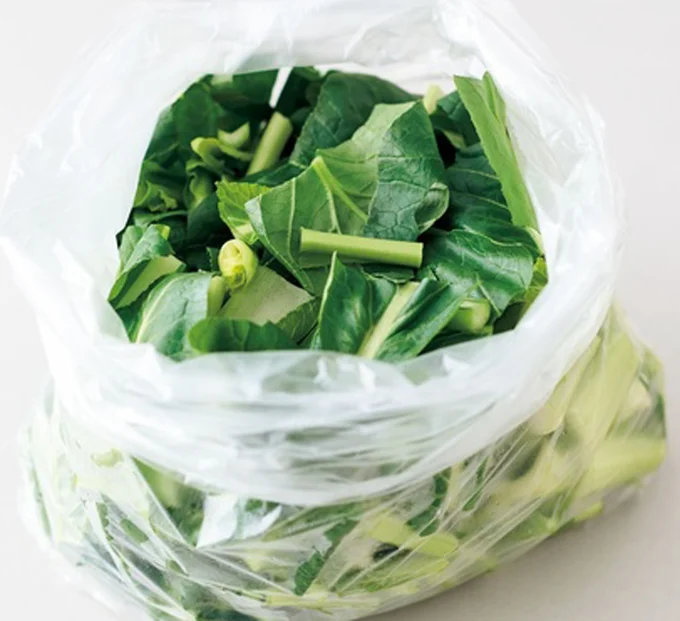 洗って切って、シャキッと感をキープ