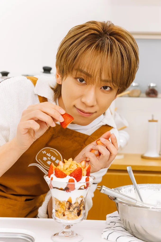 イチゴが似合う小山さん