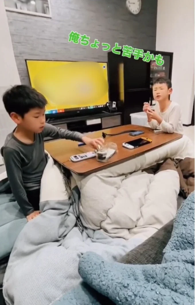 「俺ちょっと苦手かも」とママを気遣う▶外へ出れば一瞬で男の子モード（⇒次へ）