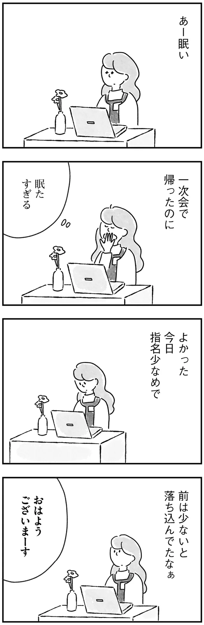 一次会で帰ったのに