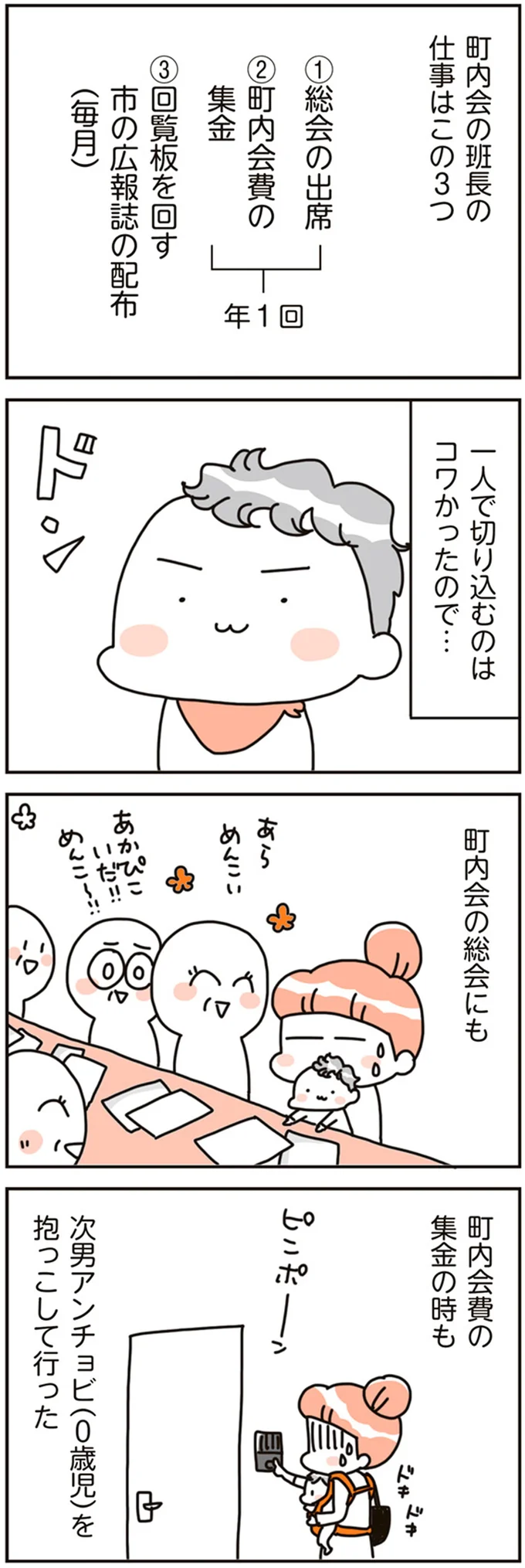 町内会の班長の仕事