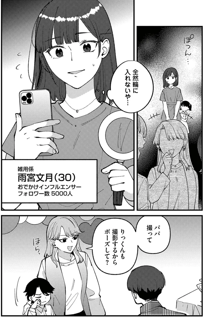 全然輪に入れないや…