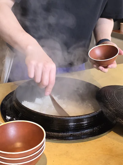 つやつやのコシヒカリが！