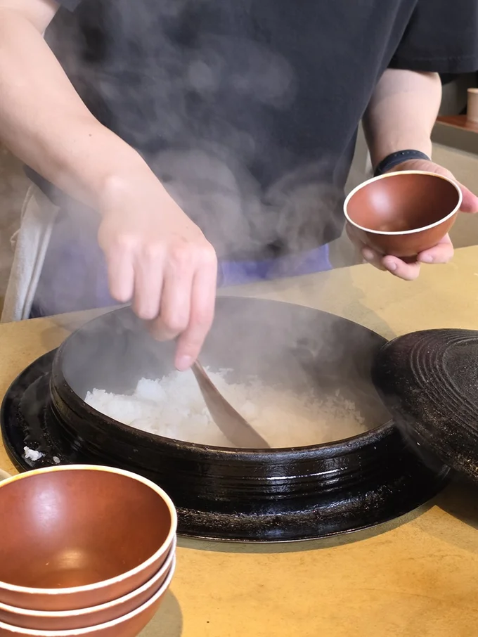 つやつやのコシヒカリが！