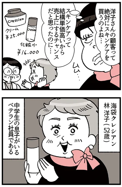 『デパコスカウンターは今日も修羅場です ～BA下剋上物語～』より
