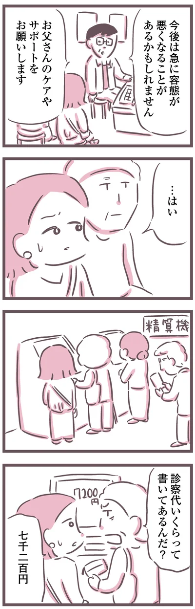 急に容態が悪くなることがあるかもしれません