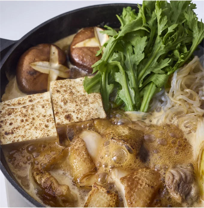 あっさり鶏すき焼き