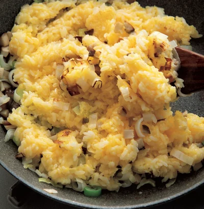 手順3　焼き炒めを繰り返す