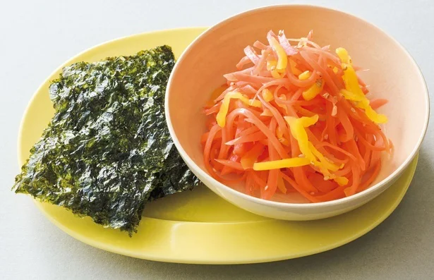 たくあんもアクセント!