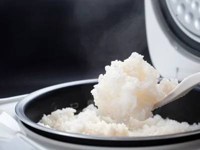 お米本来の水分がしっかり保たれるから、ふっくらもちもちの炊き上がりになるんです