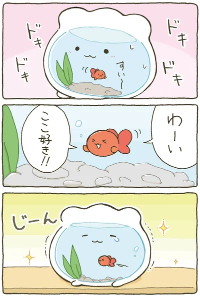 『金魚鉢ちゃん-ずっといっしょのまいにち』より