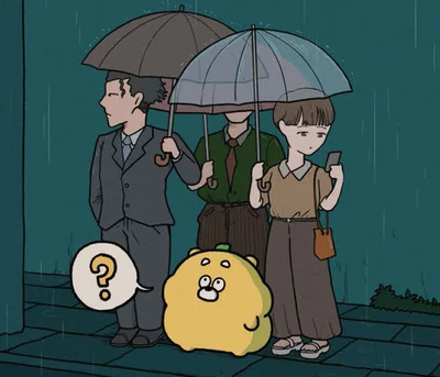 不思議な力が宿った！？雨のなか、みんなに愛される「ひろくま」