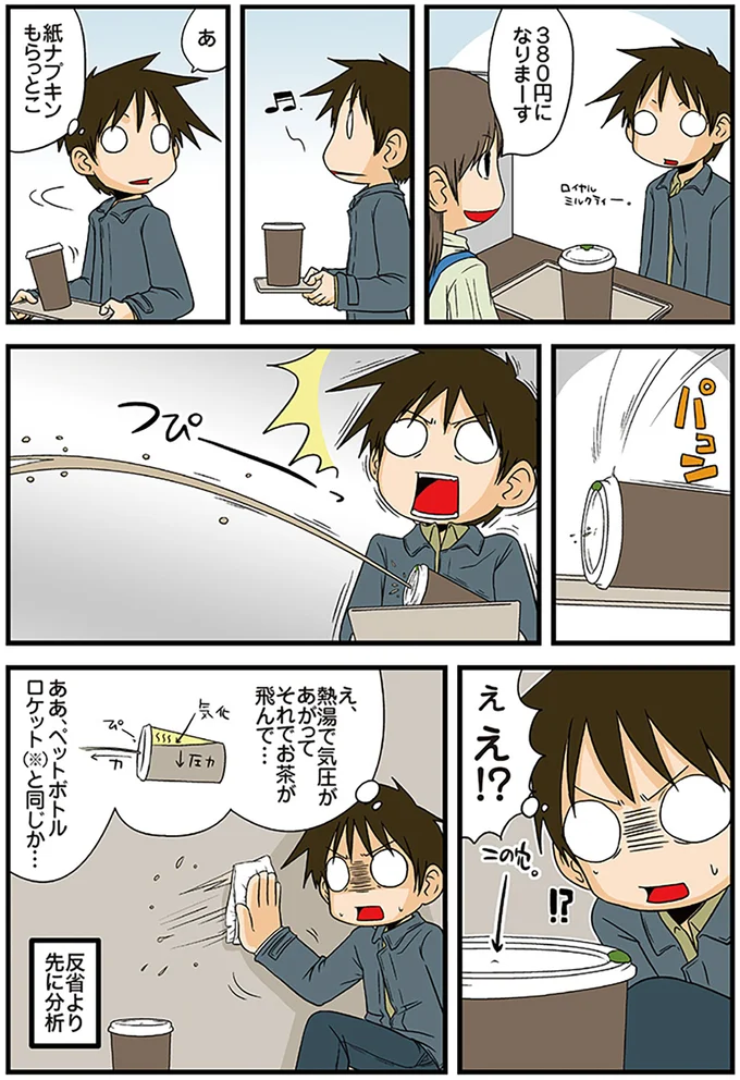 先に分析
