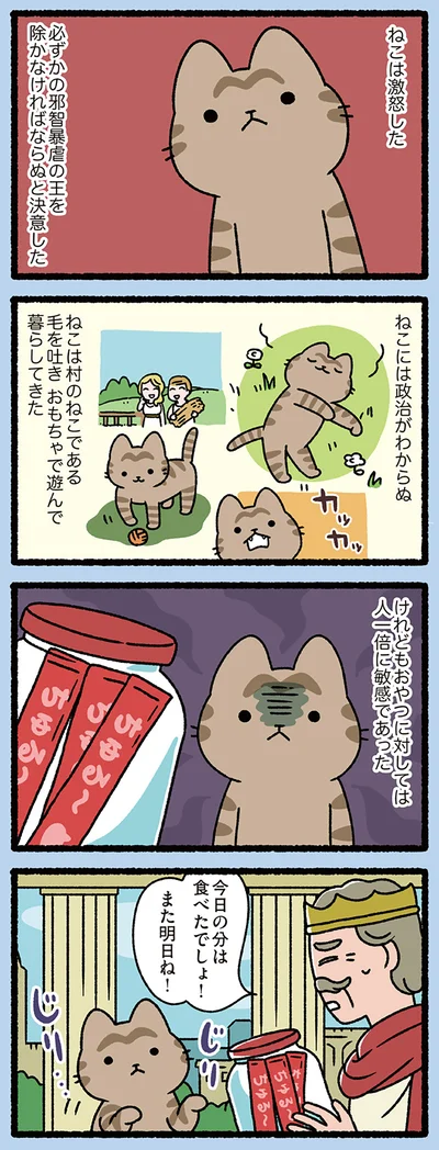 ねこには政治がわからぬ