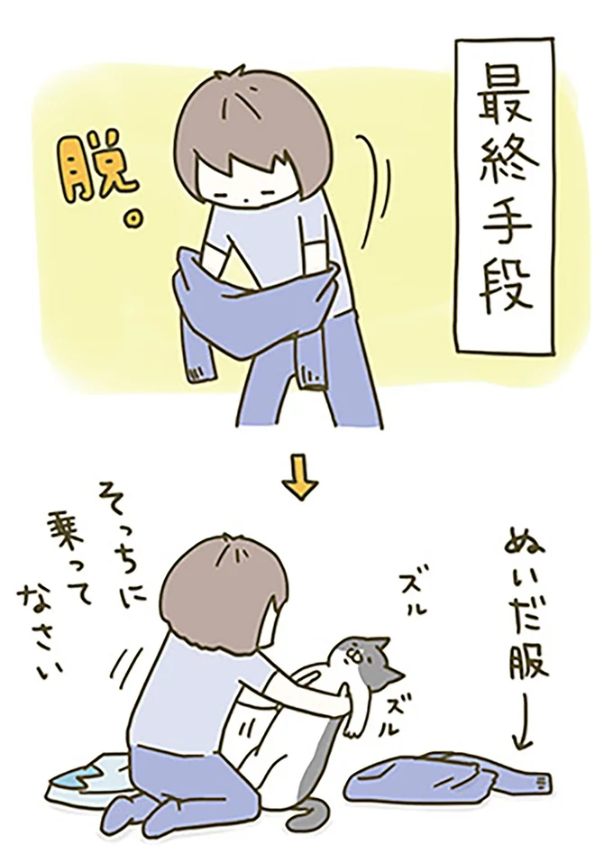 『うちの猫がまた変なことしてる。』より