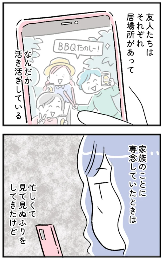 友人たちはそれぞれ居場所があってなんだか活き活きしている
