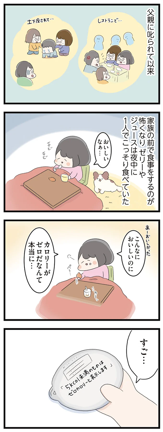 こんなにおいしいのに　カロリーがゼロだなんて本当に…