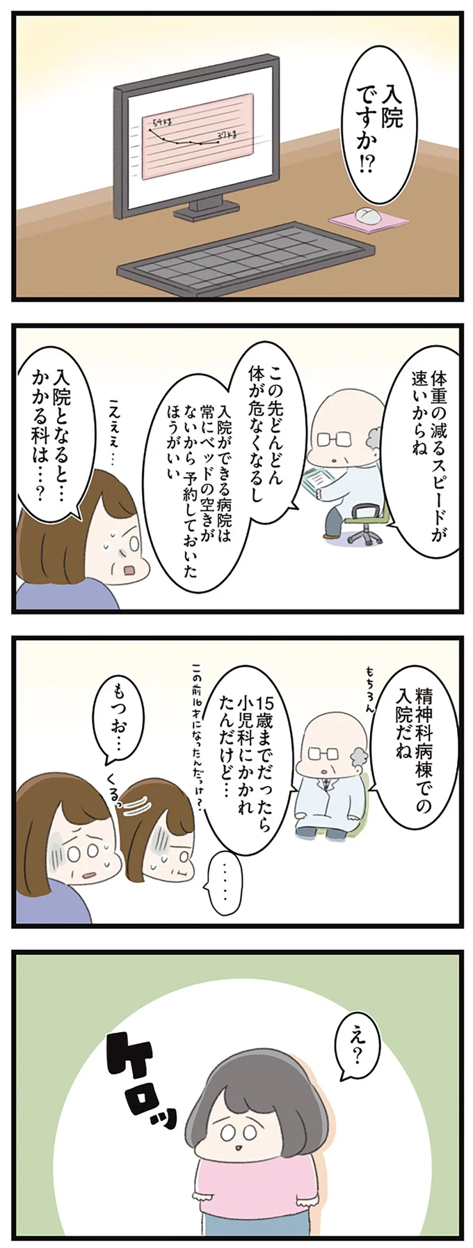 入院ですか！？