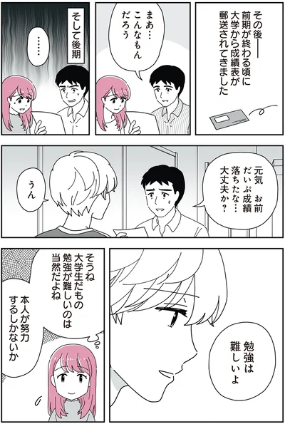 だいぶ成績落ちたな…