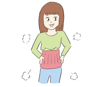 おすすめ腸活【生活習慣編】腹巻き、カイロ、湯船で腸を温める