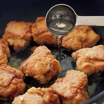 油大さじ2を足す