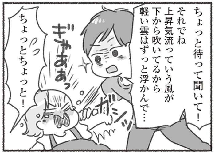 「ちょっと待って聞いて！」子どもの気軽な質問に、難しい言葉で延々と説明／夫と心が通わない（17）