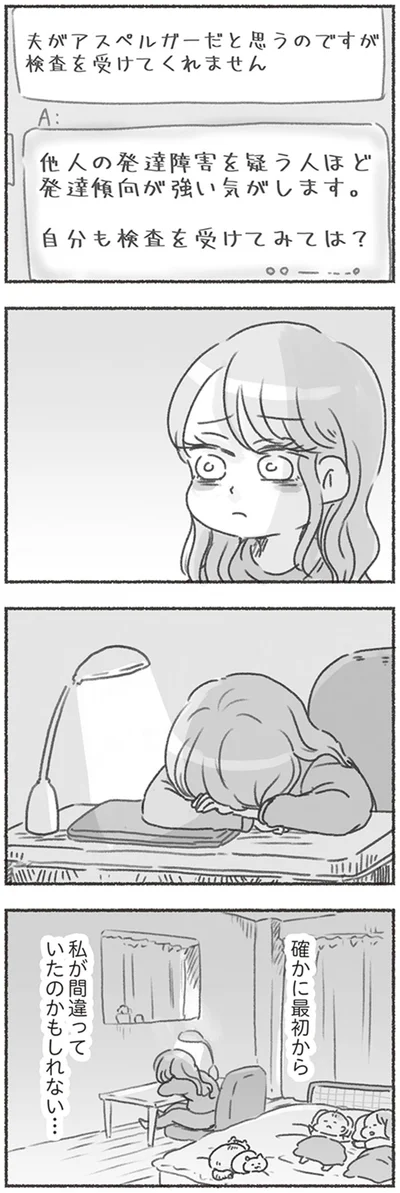 最初から私が間違っていたのかもしれない…