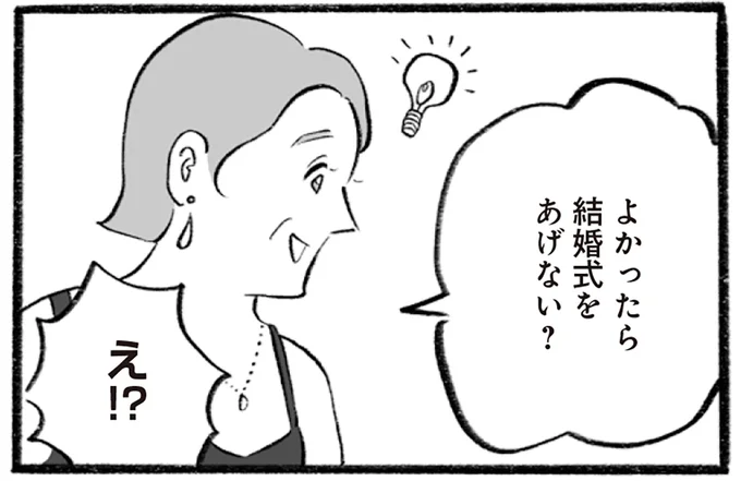 結婚式をあげない？