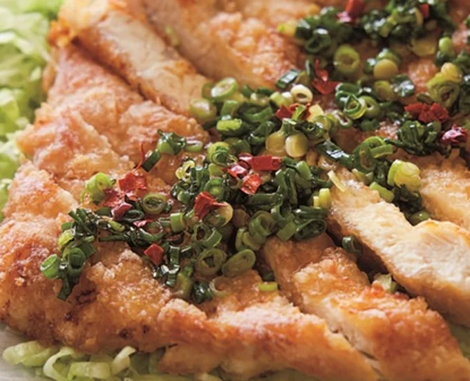 「エコ揚げ油淋鶏」