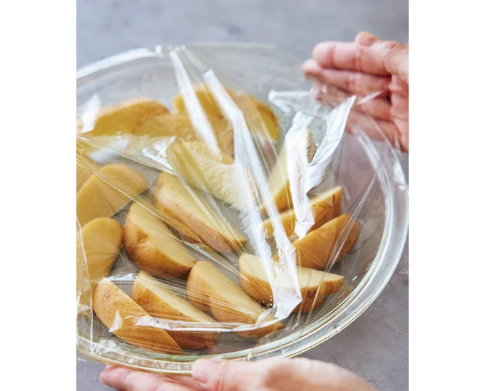 揚げる前にレンチンするのがポイント