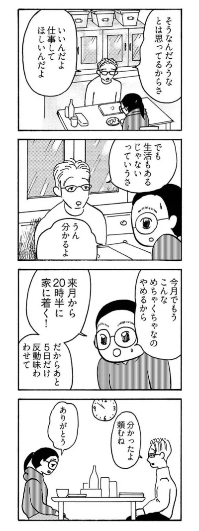 『大黒柱妻の日常 共働きワンオペ妻が、夫と役割交替してみたら？』より