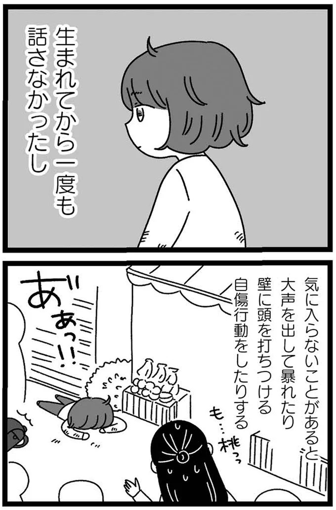生まれてから一度も話さなかった