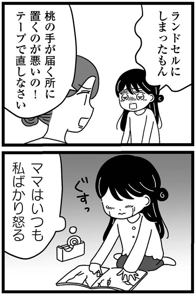 ママはいつも私ばかり怒る